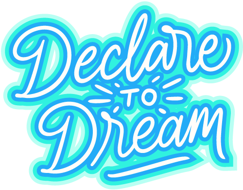 Declare to Dream text only logo