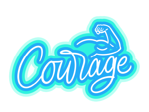 Illustrative "Courage" icon